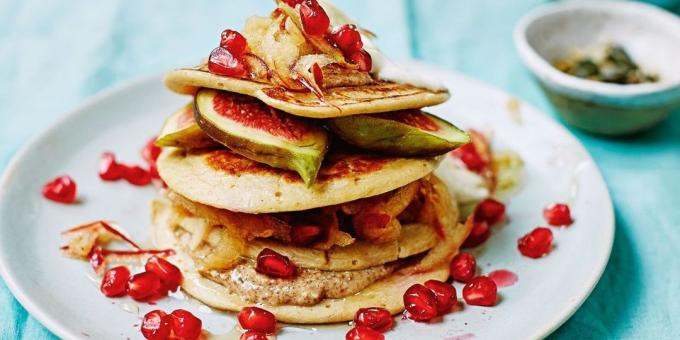 Haver-banaan pannenkoeken met kwark van Jamie Oliver: Hoe om pannenkoeken te koken