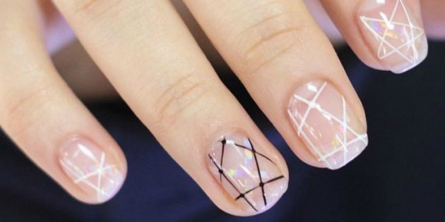 Geometrie in nail design