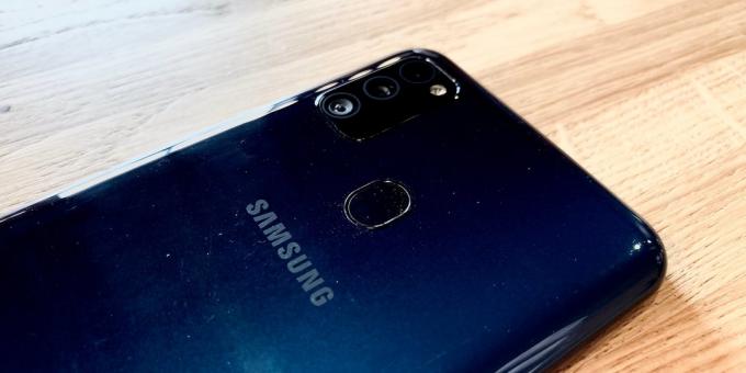 Samsung Galaxy M30s: Achterpaneel
