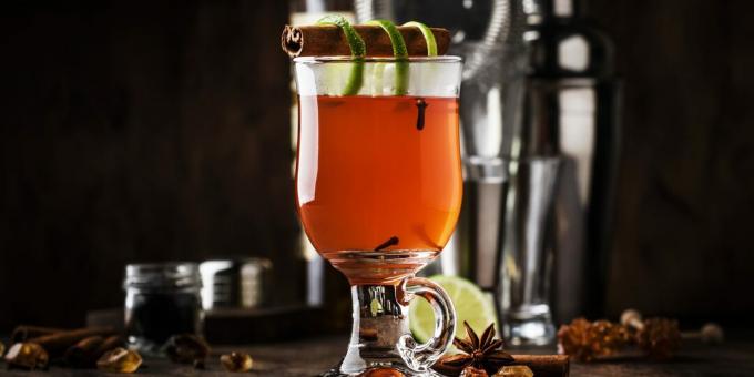Grog met rum, thee en kruiden: een eenvoudig recept