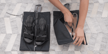 Hoe in te pakken in een koffer: Special overschoenen