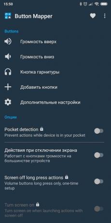 Button Android: Knop Mapper