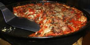 Hoe maak je een pizza koken in een pan: 3-watertanden recept