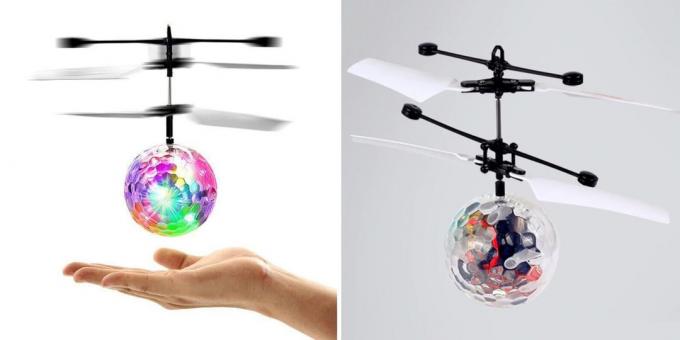 Gloeiende helikopter drone: wat uw kind