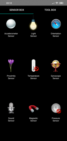 herzien Xiaomi Pocophone F1: SensorBox