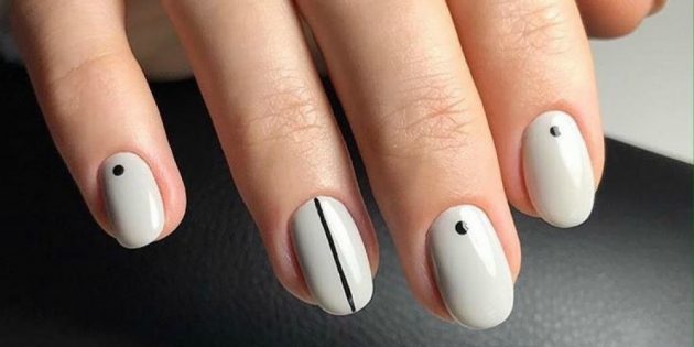 Geometrie in nail design