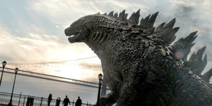 Shot uit de film "Godzilla"