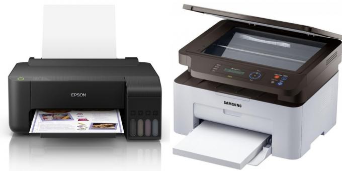 Hoe kan ik een printer te kiezen