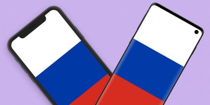 De regering zal pre-installeren apps op smartphones Russian