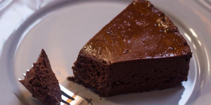 Chocolademoussecake met 3 ingrediënten