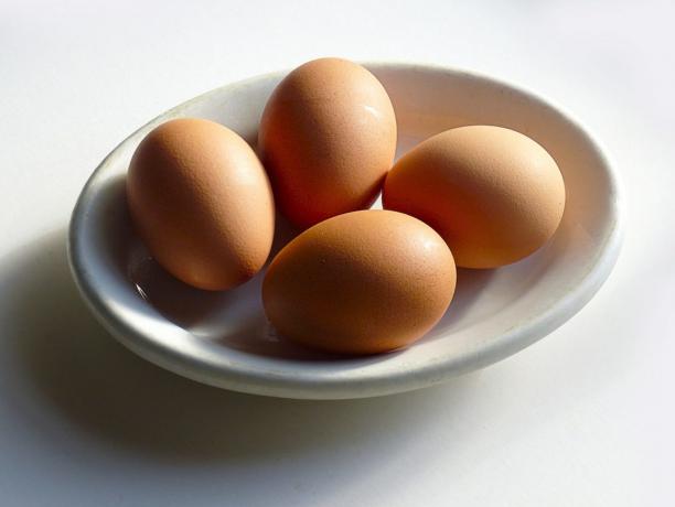 Eiwitbronnen: eieren