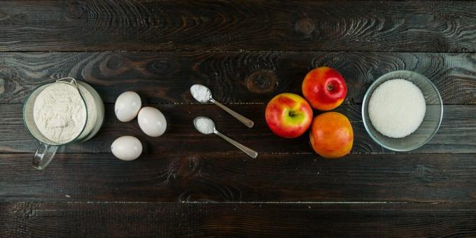 Eenvoudig en weelderige charlotte: Ingrediënten