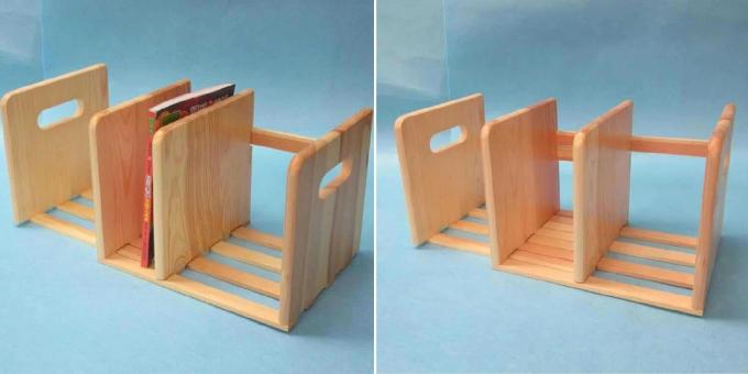 Houten woonaccessoires: boekenplank 