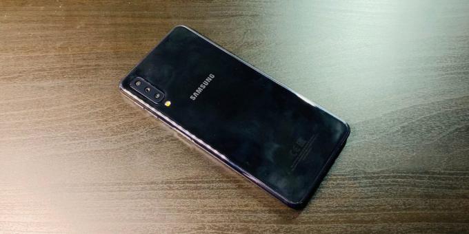 Samsung Galaxy A7: Achterpaneel