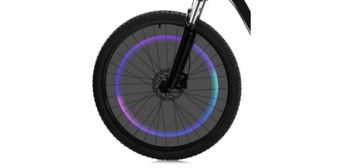 Gekleurde kappen voor de fiets