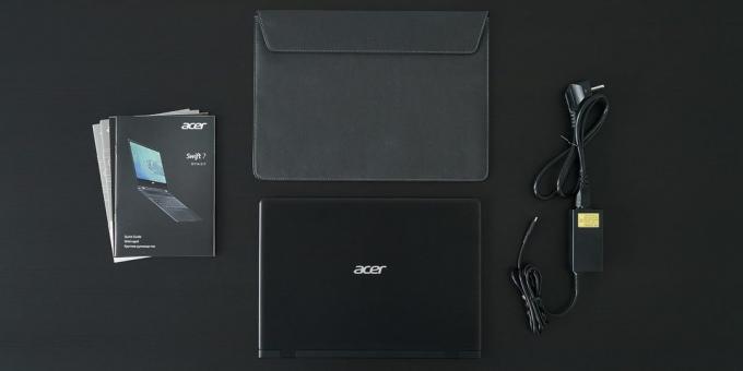 Acer Swift 7: Opties