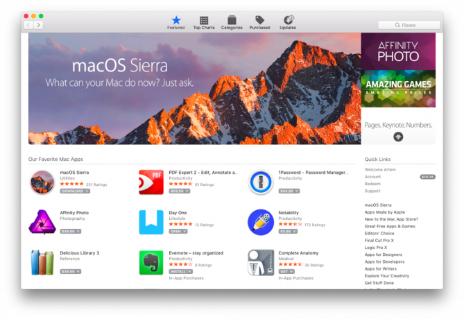 Hoe te MacOS Sierra bijwerken via de Mac App Store