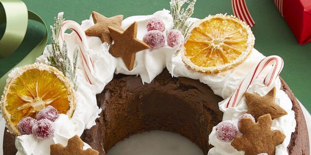 Kerstgerechten: Cupcake "Sneeuw van de Kroon"