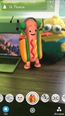 Dancing hotdog gevangen online. Beschrijft hoe de pest effect in Snapchat mogelijk te maken