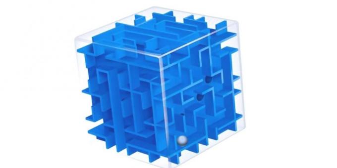 Educatieve spelletjes voor kinderen 6-7 jaar: labyrint-cube