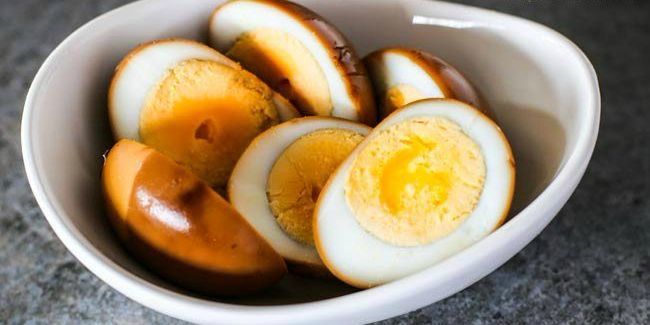 Recepten uit eieren: Ingelegde Eieren