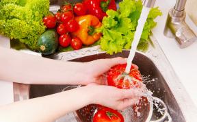 Hoe goed wassen groenten en fruit