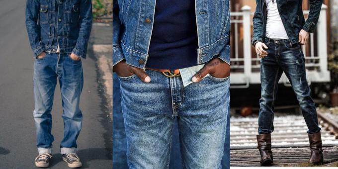Uitstekende sjofele jeans voor mannen - 2019