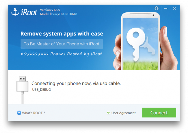iRoot help get root-rechten plaats