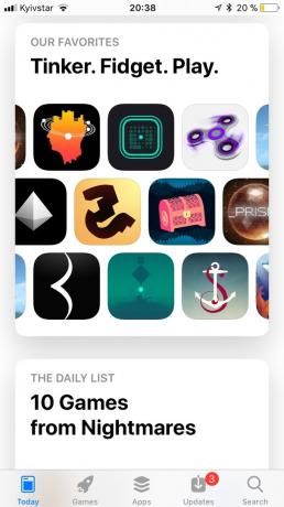 App Store in iOS 11: collecties