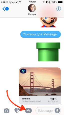 Hoe kan ik toepassingen in iMessage te installeren