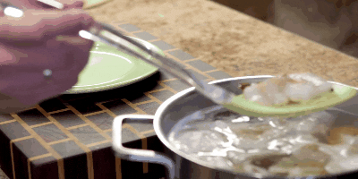 Hoe en hoeveel koolvis in een pan te koken