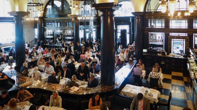 Waar te gaan in Londen: Cafe-Restaurant Wolseley