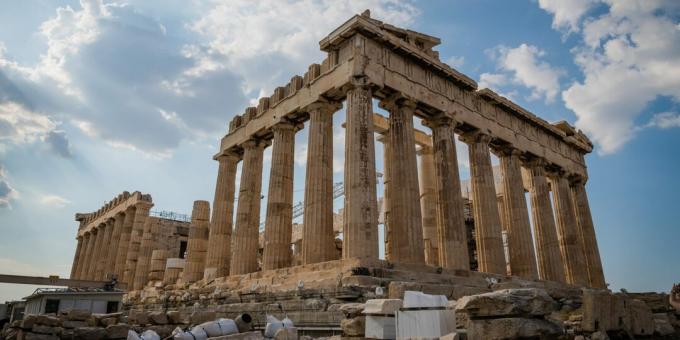 architectonische monumenten: Parthenon