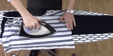 Hoe maak je broek met pijlen strijken