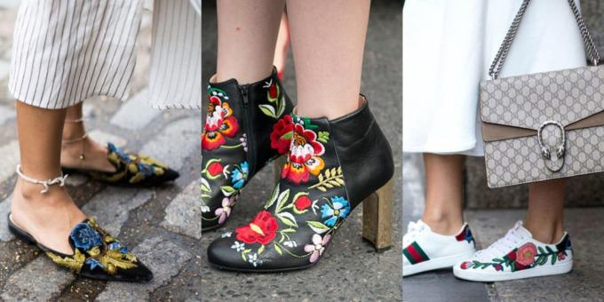 Damesschoenen: Schoenen met borduurwerk