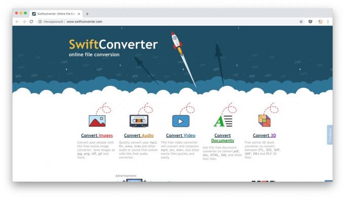 Online converters: SwiftConverter