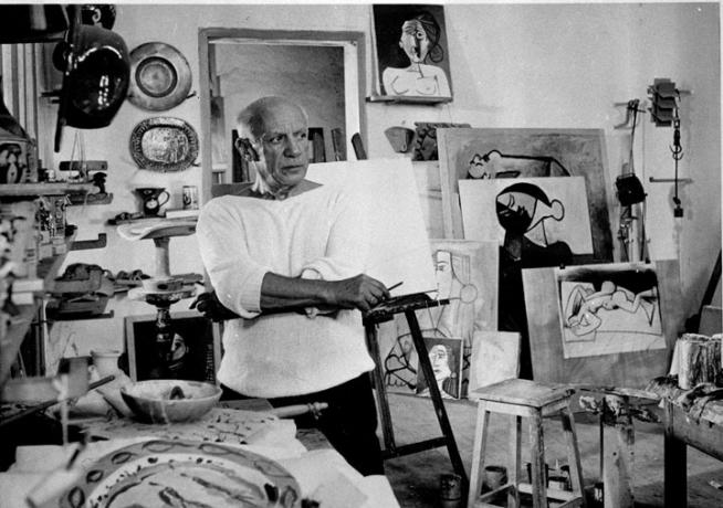 Pablo Picasso, Spaanse schilder en beeldhouwer