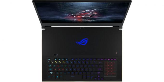 CES 2019: Keyboard ASUS ROG Zephyrus S GX701