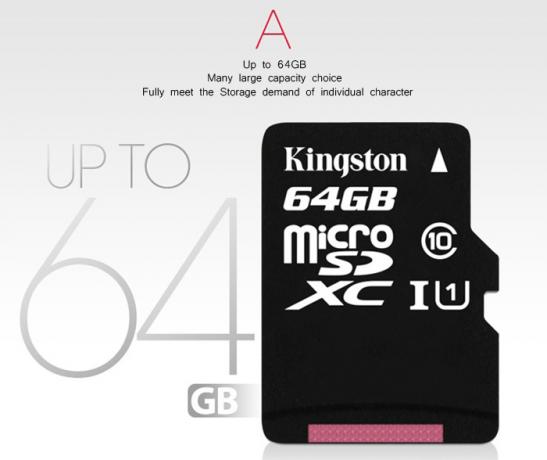 Verkoop 11.11: MicroSD-Card Kingston 64 GB