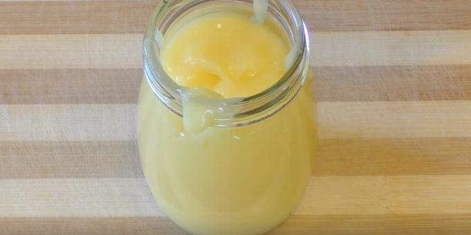 Recepten: Custard citroenroom zonder melk