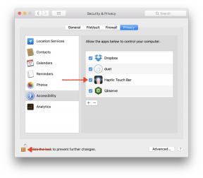 Haptic Touch Bar - een hulpprogramma dat Trillen tachbara toevoegt voor MacBook Pro