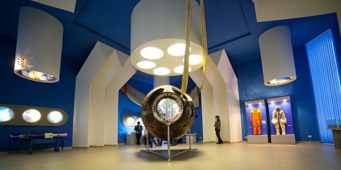 Ryazan attracties: museum van kosmonautiek