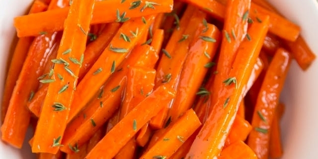 geglaceerde worteltjes