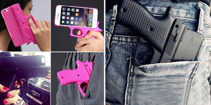 Case-gun op de iPhone