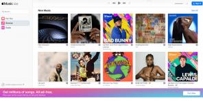 Bij Apple Music verscheen volledige webversie