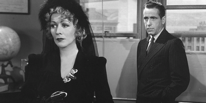 Films over sterke vrouwen: Mary Astor in de "Maltese Falcon"