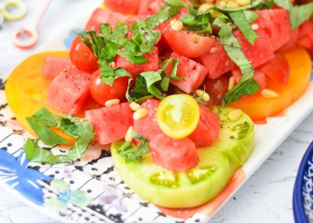 salade met watermeloen: een recept