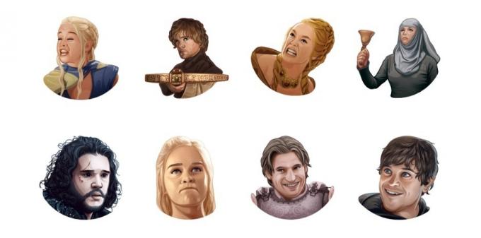 Stickers: Game of Thrones (afbeelding)