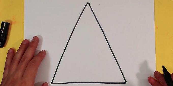 Teken een driehoek