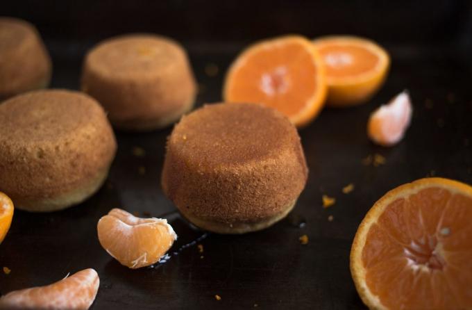 muffins mandarijn: mandarijn en muffins